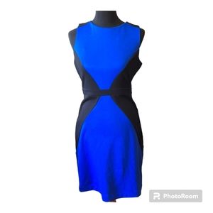 NWT NICOLE MILLER COLORBLOCK DRESS SIZE M